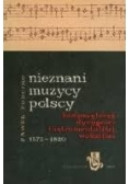 Nieznani muzycy polscy