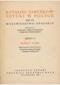 Katalog zabytków sztuki w Polsce Tom VII Zeszyt 9
