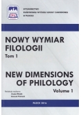 Nowy Wymiar Filologii Tom 1