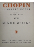 Fryderyk Chopin Minor Works