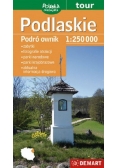 Podlaskie podróżownik mapa turystyczna