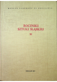 Roczniki Sztuki Śląskiej XI