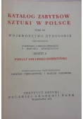Katalog zabytków sztuki w Polsce, Tom XI zeszyt 6