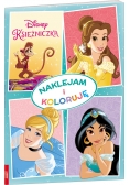 Disney Księżniczka Naklejam I Koloruję