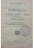 Rozmyślania o Najśw. Sercu P. Jezusa, 1918 r.