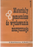 Materiały pomocnicze do wychowania muzycznego