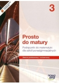 Matematyka LO 3 Prosto do matury podr ZPR w. 2014 , Nowa