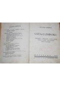 Usta o zmroku, 1927 r.
