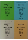 Zeszyty z metafizyki 4 tomy