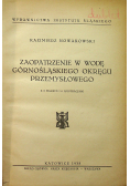 Zaopatrzenie w wodę górnośląskiego okręgu przemysłowego 1938r