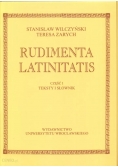 Rudimenta Latinitatis cz I