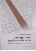 Umiejętności językowe dziecka
