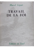 Travail de la foi