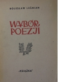 Wybór poezji, 1946 r.
