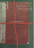 Kołakowski Leszek - Przegląd filozoficzno-literacki, nr 3-4, 2007
