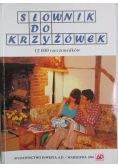 Słownik do krzyżówek