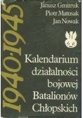 Kalendarium działalności bojowej Batalionów Chłopskich