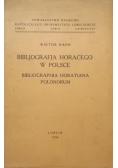 Bibljografja Horacego w Polsce, 1936 r.