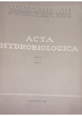 Acta Hydrobiologica, vol 13