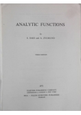 Analytic Functions