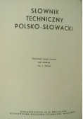 Słownik Techniczny Polsko - Słowacki