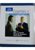 Essentials of Negotiation