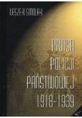 Praca policji państwowej 1918-1939