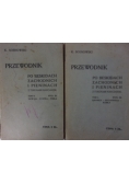 Przewodnik po Beskidach zachodnich i Pieninach. Zestaw 2 książek, 1930 r.