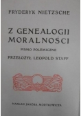 Z genealogii moralności, reprint 1904 r.