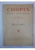 Chopin. Dzieła wszystkie, tom X