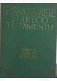 Pismo Święte Starego  Testamentu. Księga Rodzaju