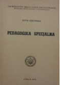 Pedagogika specjalna