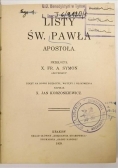 Listy św. Pawła Apostoła, 1928 r.