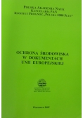 Ochrona środowiska w dokumentach unii Europejskiej