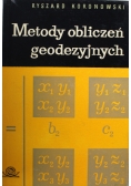Metody obliczeń geodezyjnych