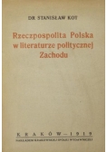 Rzeczpospolita Polska w literaturze politycznej Zachodu, 1919 r.