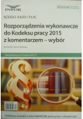 Rozporządzenia wykonawcze do Kodeksu pracy 2015 z komentarzem - wybór