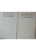 Goethe Dzieła wybrane 2 tomy