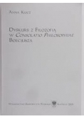 Dyskurs z Filozofią w Consolatio Philosophiae Boecjusza
