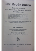 Der Grosse Duden Grammatik, 1937 r.