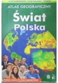 Atlas geograficzny. Świat. Polska