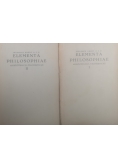 Elementa philosophiae, tom 1 i 2