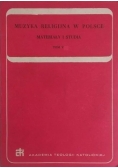 Muzyka Religijna w Polsce materiały i studia tom V