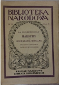 La rochefoucauld maksymy i rozważania moralne