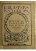 Trzy poetyki klasyczne