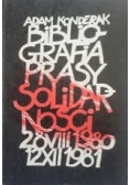 Bibliografia prasy solidarności