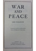 War and peace