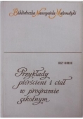 Przykłady pierścieni i ciał w programie szkolnym
