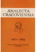 Analecta Cracoviensia 1973  1974