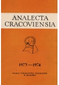 Analecta Cracoviensia 1973  1974